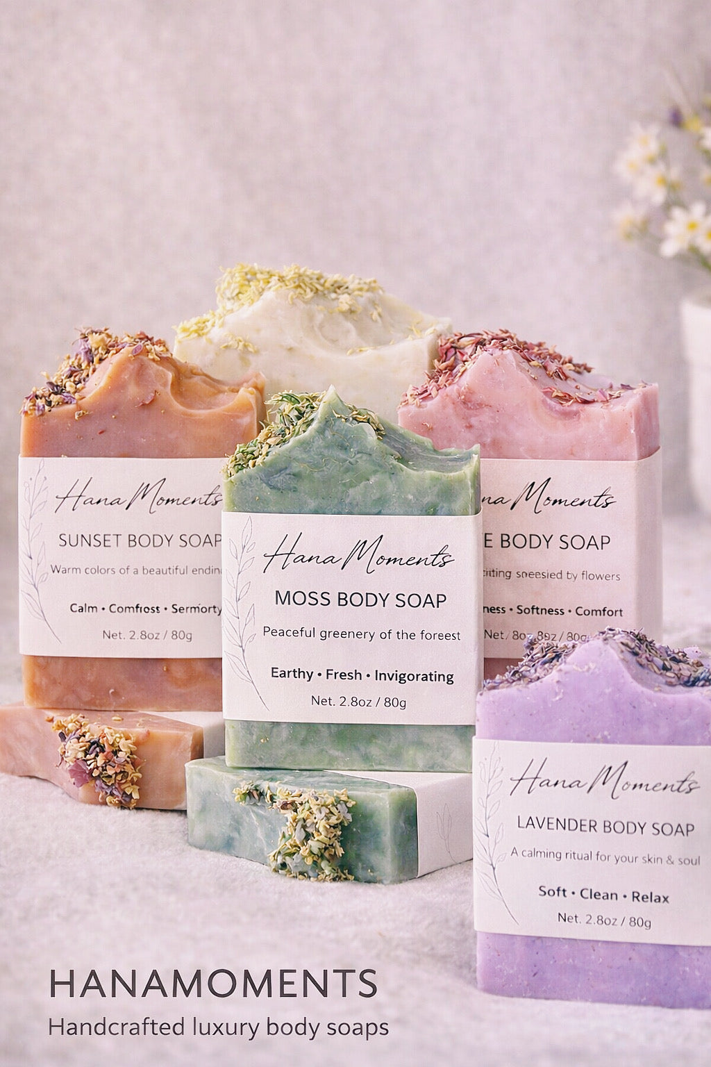 Handmade Body Soaps Collection