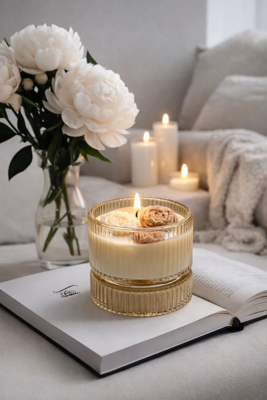 Mini Blossom Candle